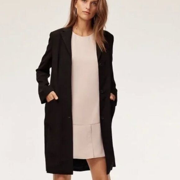 NWT Aritzia Babaton Trent Long Blazer Jacket - Picture 3 of 14